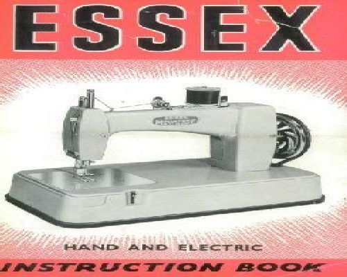 Essex Sewing Machine Manual