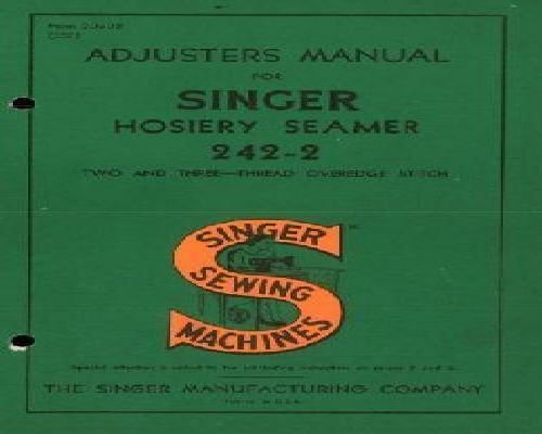 Singer 242-2 manual