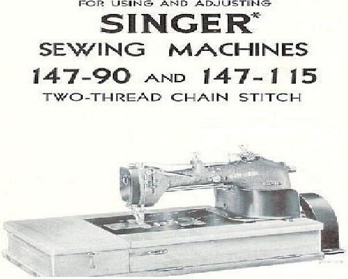 Singer 147-90 & 147-115 manual