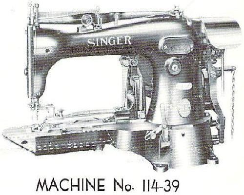 Singer 114-39 114-41 manual