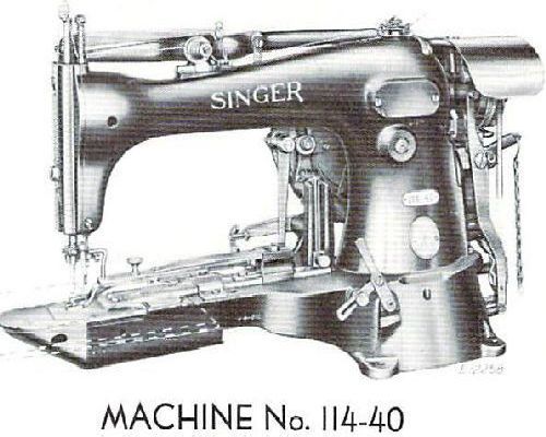 Singer 114-40 manual