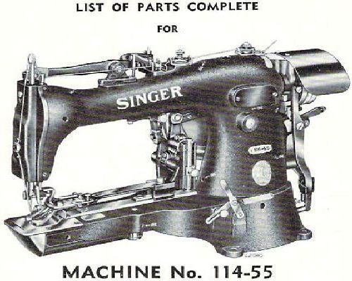 Singer 114-55 & 114-56 manual