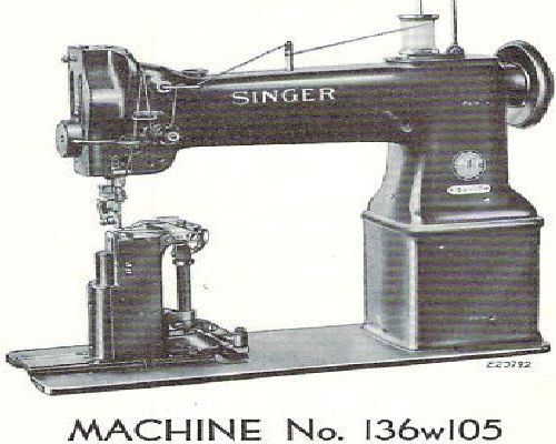 Singer 136w105 manual