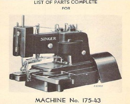 sewing machine